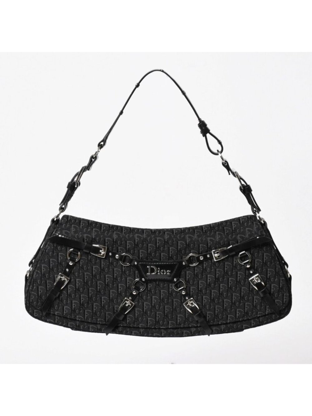 Dior Bondage Bag Trotter Pattern Galliano